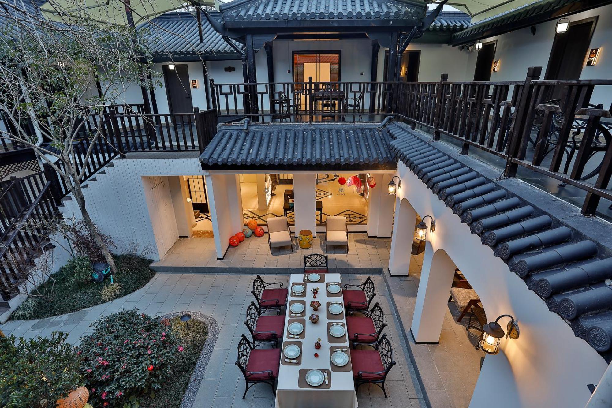 Yurong West Lake Cottage Resort Hotel Hangzhou Esterno foto