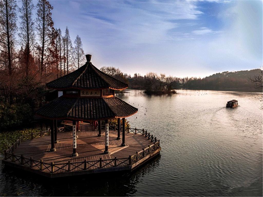 Yurong West Lake Cottage Resort Hotel Hangzhou Esterno foto