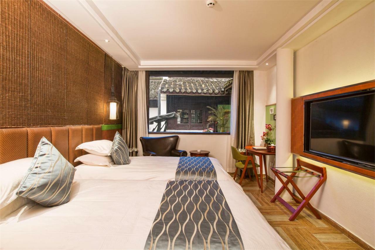 Yurong West Lake Cottage Resort Hotel Hangzhou Esterno foto